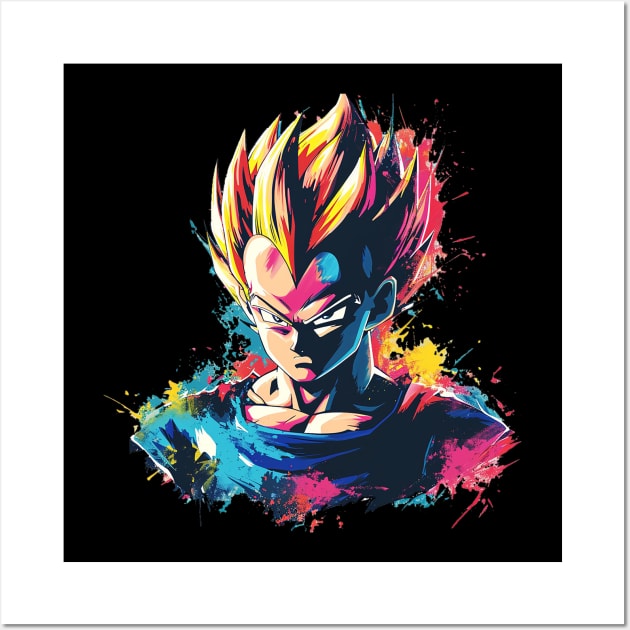 vegeta Wall Art by pokermoment